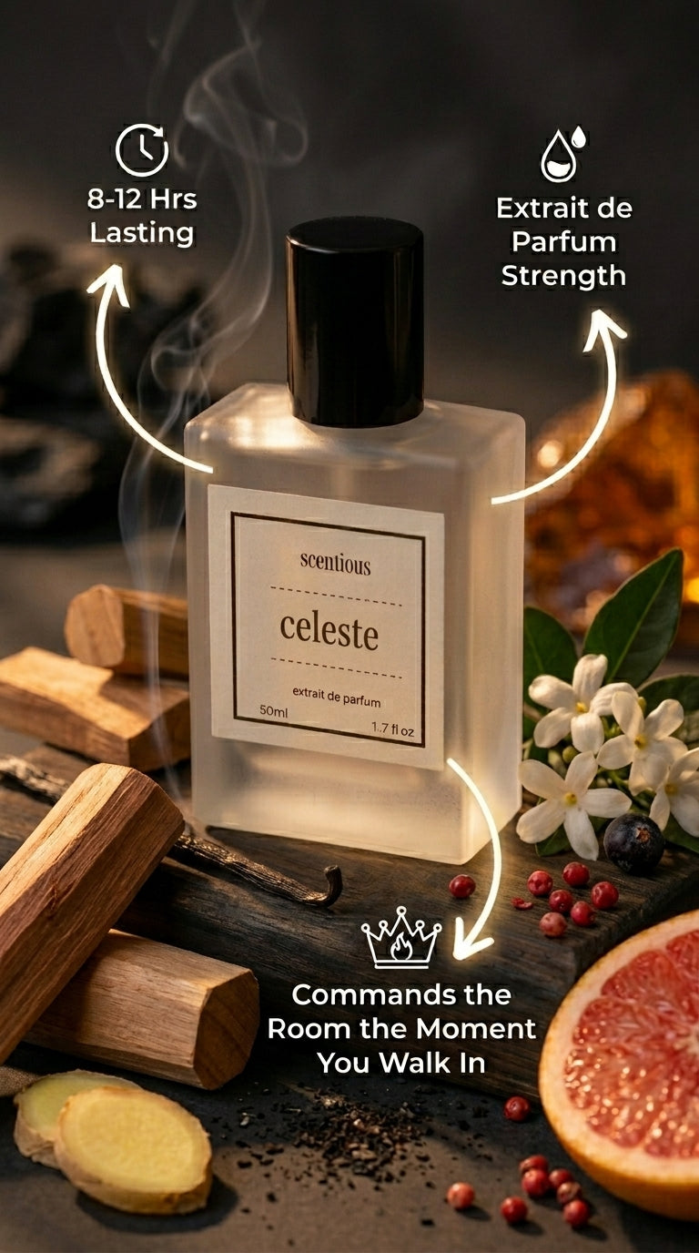 Céleste | Fresh Perfume for Men Pakistan | Daily Wear Men’s Fragrance | Scentious