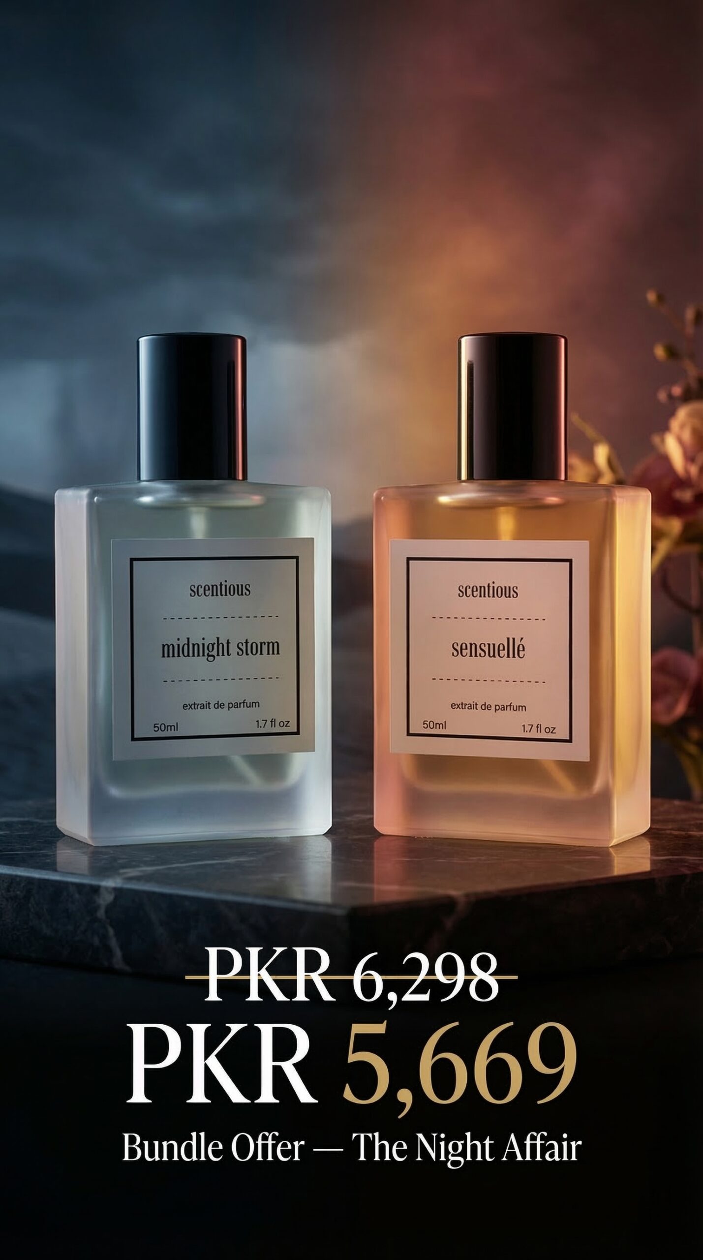 Evening Perfume Set Pakistan | The Night Affair Bundle